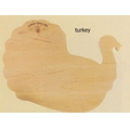 Turkey Shaped Wood Cutting Board